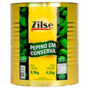 PEPINO INTEIRO ZILSE - LT 4,5Kg