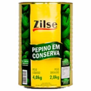 PEPINO INTEIRO ZILSE - LT 2,0Kg
