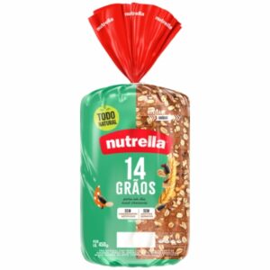 PÃO NUTRELLA 14 GRÃOS - BIMBO 450g.