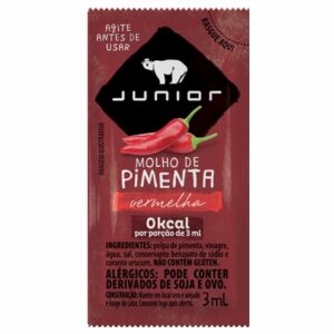 MOLHO DE PIMENTA SACHÊ JUNIOR (252X3ml)