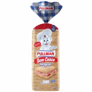 PÃO PULLMAN INTEGRAL SEM CASCA - BIMBO 450g.
