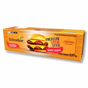 QUEIJO CHEDDAR SCHREIBER FATIADO (CX. 2,27kg)