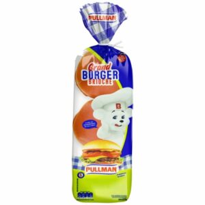 PÃO PULLMAN HAMBURGUER BRIOCHE - BIMBO (6x86g)