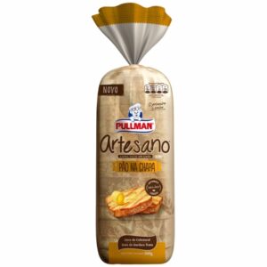 PÃO ARTESANO PÃO NA CHAPA PULLMAN - BIMBO 500g.