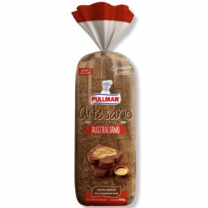 PÃO ARTESANO AUSTRALIANO PULLMAN - BIMBO 500g.