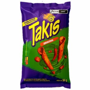 TAKIS HOT CHILI ORIGINAL FLOW BAR - BIMBO 56g.