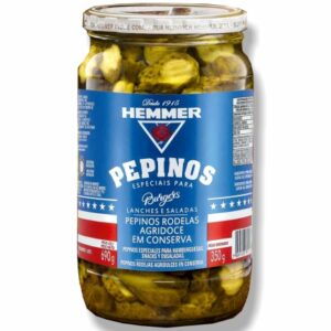 PEPINOS RODELAS AGRIDOCE HEMMER  PT 350g