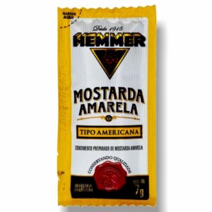 MOSTARDA AMARELA SACHÊ HEMMER (190X7g)