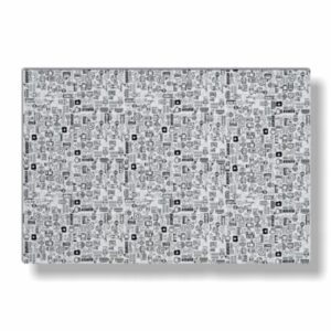 PAPEL ACOPLADO 36X45cm IMPRESSO P/ LANCHE CAIXA C/ 500 FOLHAS