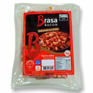 BACON PALETA EM CUBOS BRASA 1Kg
