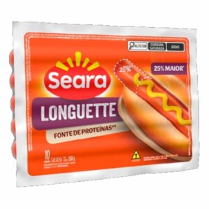 SALSICHA LONGUETE SEARA (CAIXA C/ 6Kg)