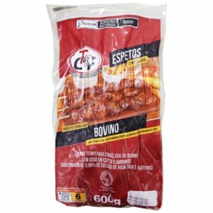 ESPETINHO BOVINO TC CARNES 600g