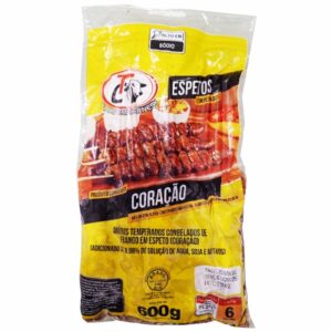 ESPETINHO CORAÇÃO TC CARNES 600g