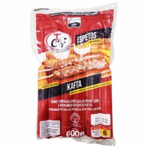 ESPETINHO KFTA TEMP. CARNE MOIDA TC CARNES 600g