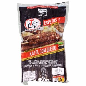 ESPETINHO KAFTA COM QUEIJO TC CARNES 600g
