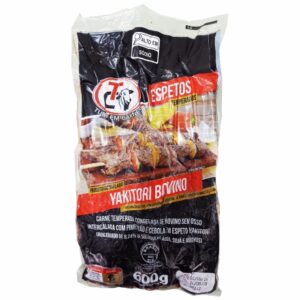 ESPETINHO YAKITORI BOVINO TC CARNES 600g