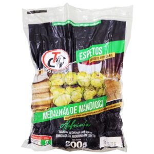 ESPETINHO MEDALHÃO MANDIOCA ABOBRINHA TC CARNES 500g