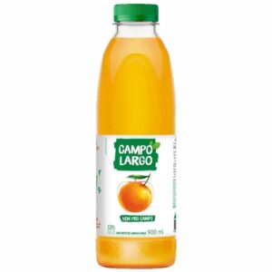 SUCO DE LARANJA E MAÇÃ PET CAMPO LARGO 900ml