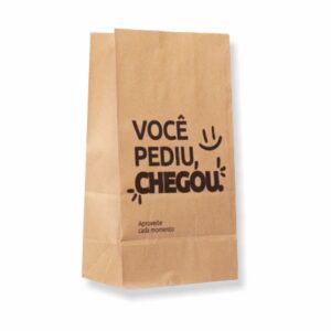 SACO VINCO - VOCÊ PEDIU CHEGOU TAM. PP PACK 50un. (25X18X12)