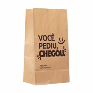SACO VINCO - VOCÊ PEDIU CHEGOU TAM. P PACK 50un. (32X18X12)