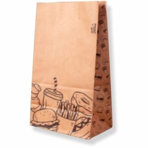 SACO VINCO DELIVERY LANCHE TAM. M PACK 50un.(32X22X12)
